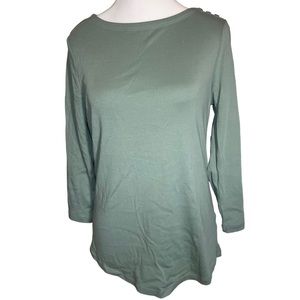 Quarter Sleeve Cotton Top